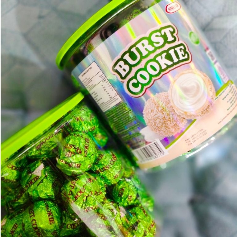 Burst Cookie Wafer Bulat Salut Isi Krim 500g (BURST COOKIE)