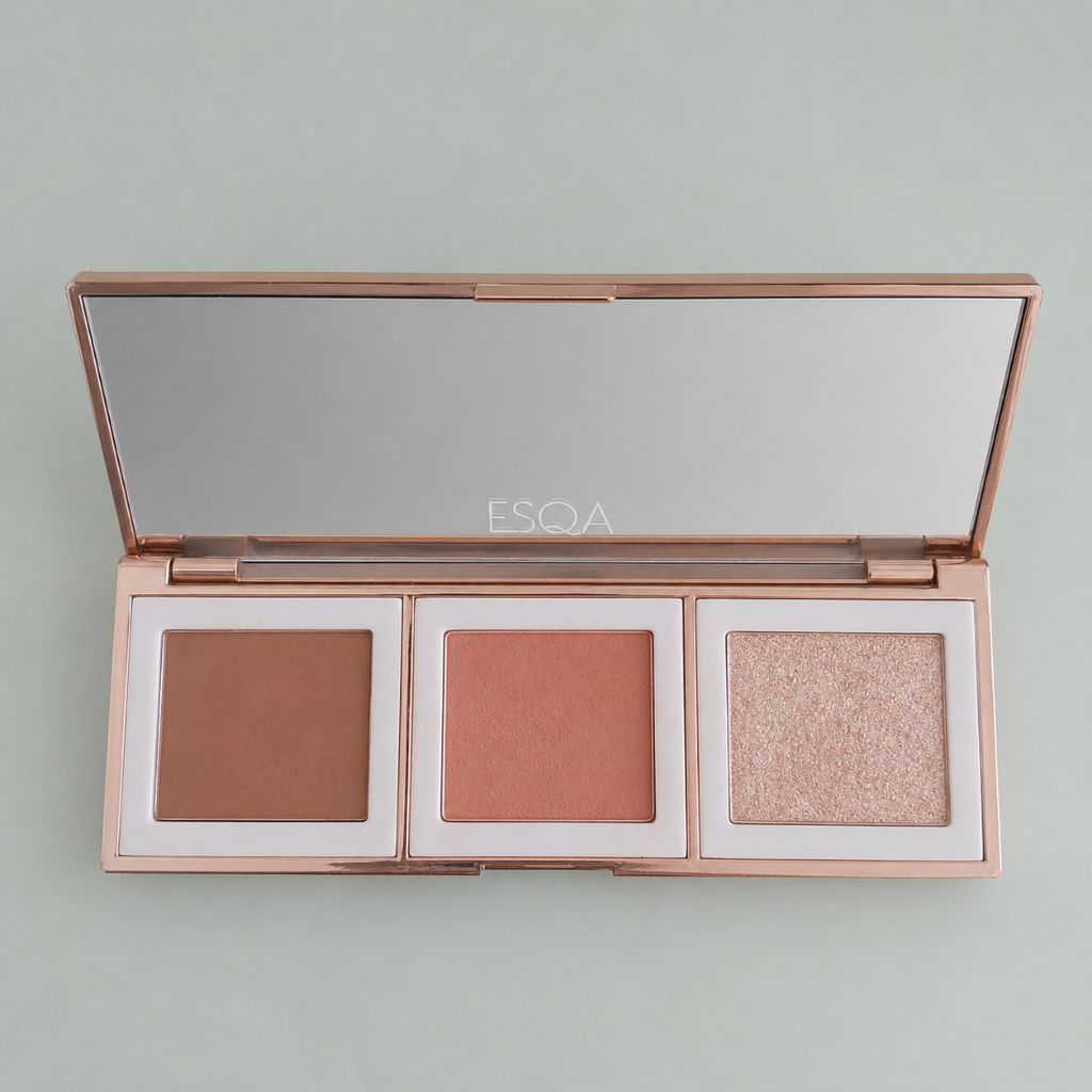 (preloved) ESQA Trio Goddes Check Pallete - Aphrodite