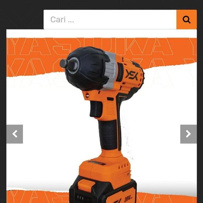 *****] Bor  Brushless Cordless Impact wrench  DRILL - Impact Pembuka baut
