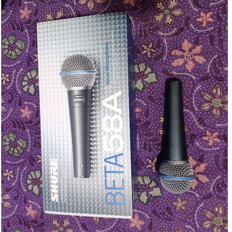 Mic shure Beta 58a original
