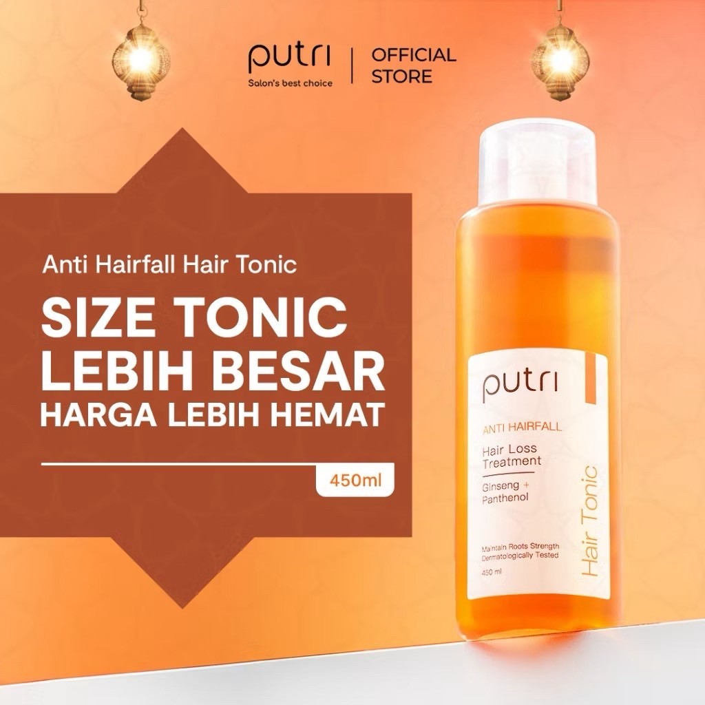 Putri Hair Tonic 200ml & 450ml/Hair Tonic Putri 200ml