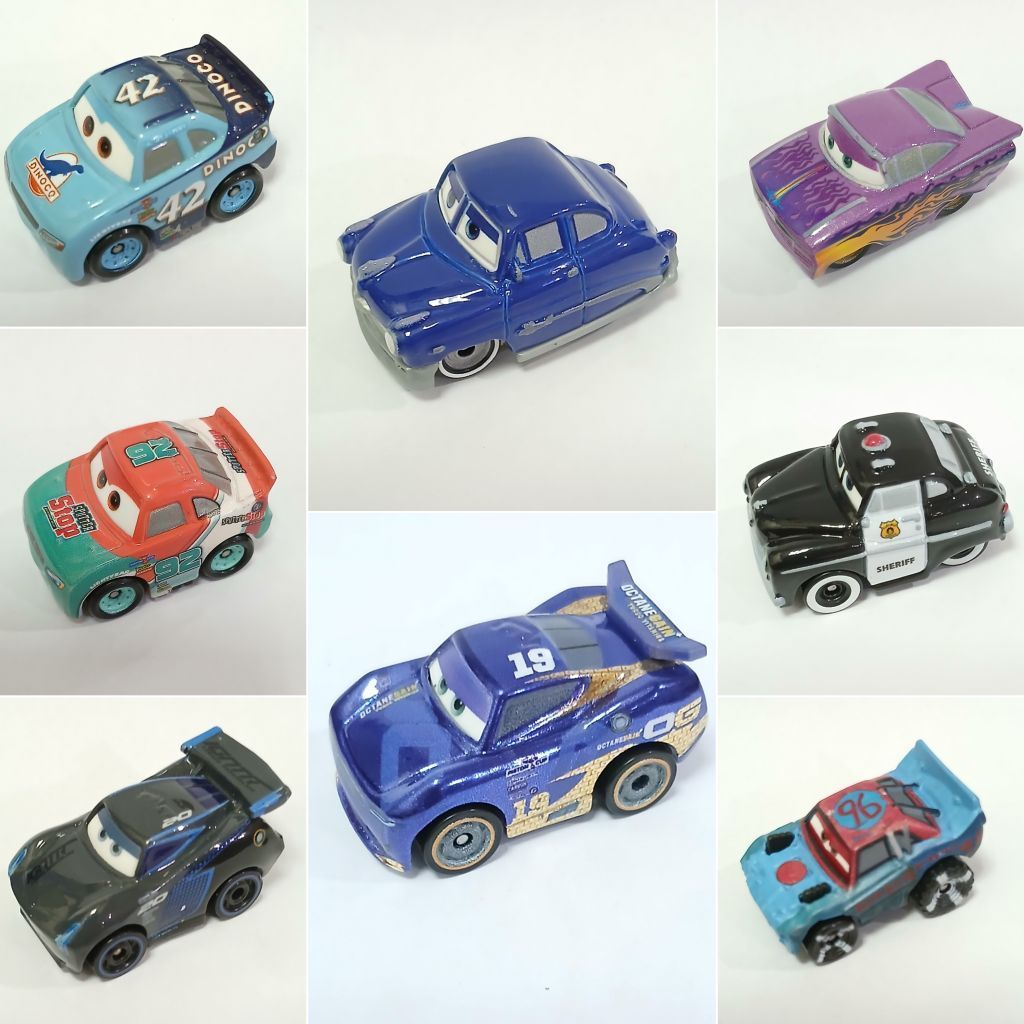 PROMO MINI CARS RACERS DISNEY PIXAR CARS MINI RACERS