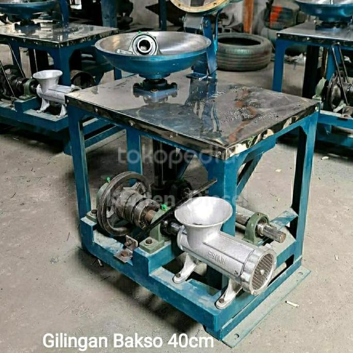 #####] Mesin Gilingan Bakso wajan 40cm