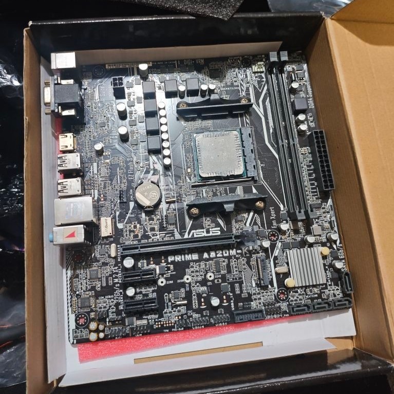paket ryzen 3 3200g mobo asus a320m