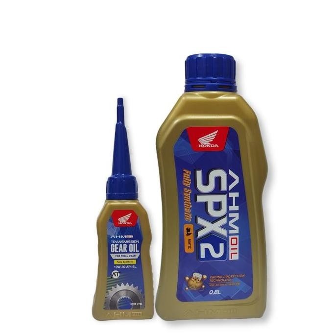 PAKET OLI SPX 2 MATIC DENGAN OLI GARDAN SPX FULL SYNTHETIC ORIGINAL