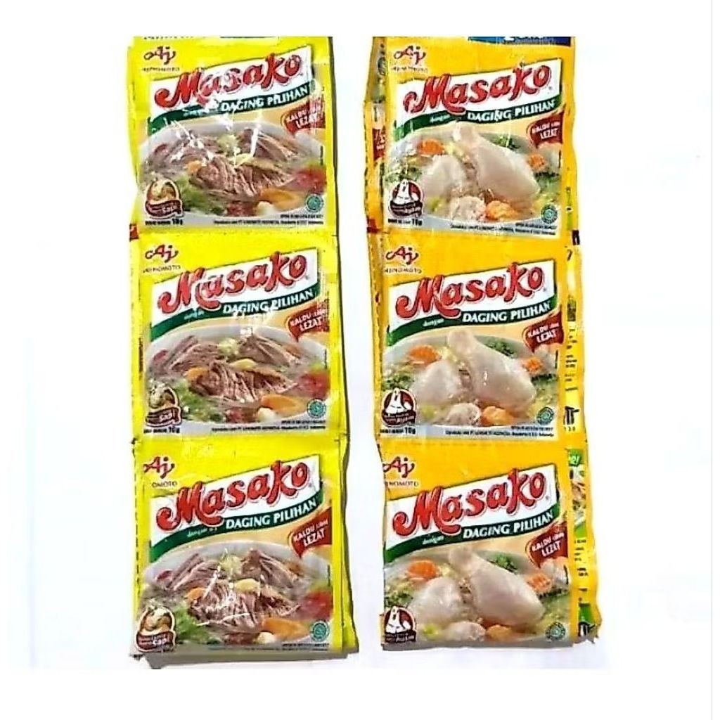 Masako Renceng Ayam Masako Ayam Masako Sapi 12 Pcs