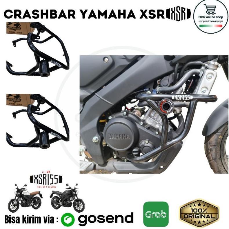 CRASHBAR YAMAHA XSR 155 PELINDUNG BODY YAMAHA XSR 155 + FRAME SLIDER TUBULAR YAMAHA XSR155 Diskon
