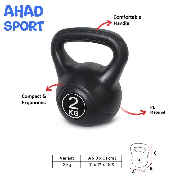 Kettlebell 2kg Rox