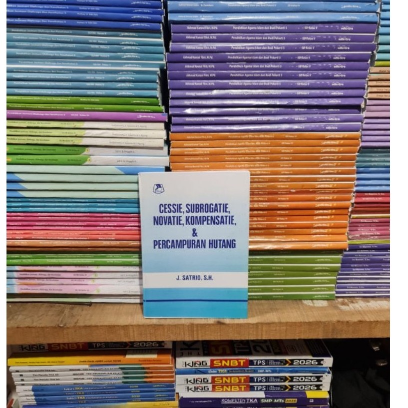 Cessie,Subrogatie,Novatie,kompensatie,dan percampuran uang by J Satrio