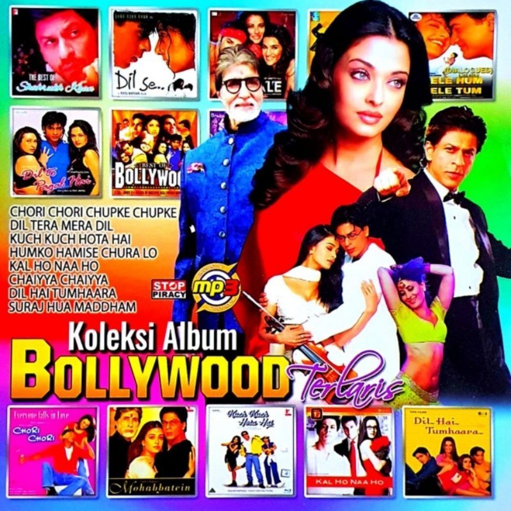 KASET MP3 LAGU INDIA BOLLYWOOD-LAGU INDIA MP3-LAGU INDIA TERPOPULER-KASET CD MP3 MOBIL ORIGINAL