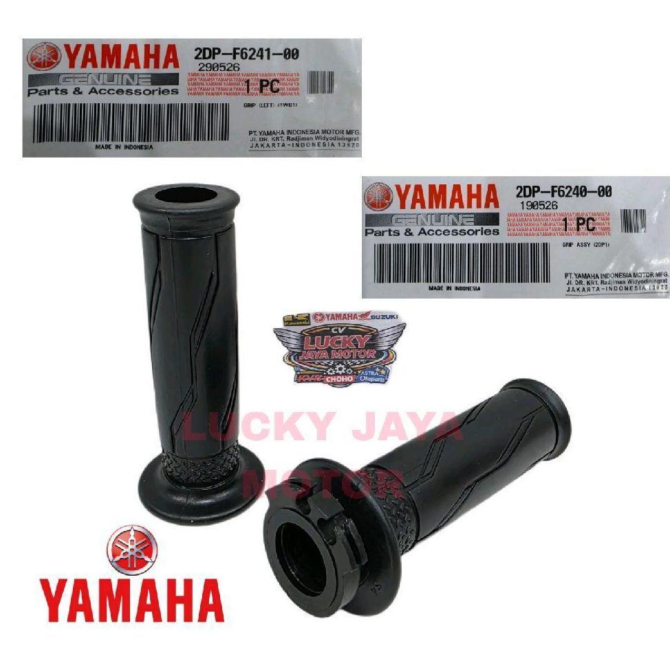 NEW PRODUK HANDGRIP HANDFAT HAND GRIP NMAX N-MAX KIRI KANAN 2DP-F6240-00 + 2DP-F6241-00 ORIGINAL