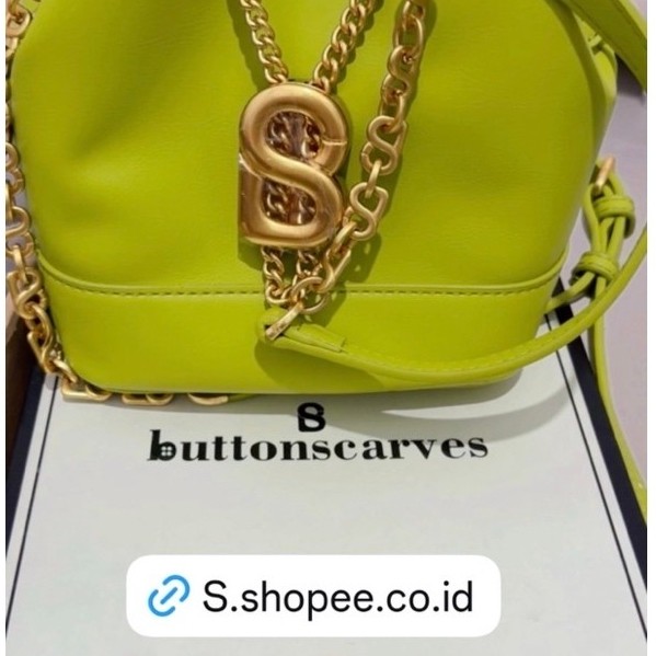 Myra Bag Buttonscarves Prelove Mulus Siap Kirim
