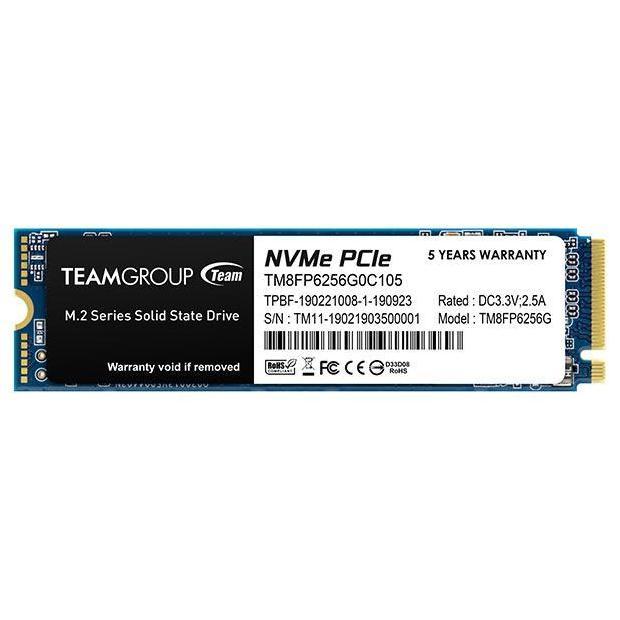 Save- Team Group Mp33 256Gb Nvme Ssd