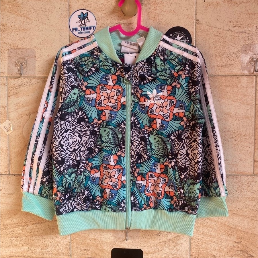 Adidas ZOO SST tracktop bunga anak