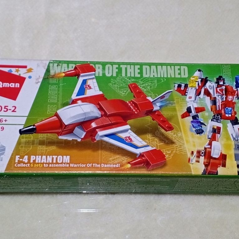 Lego pesawat bongkar pasang - second