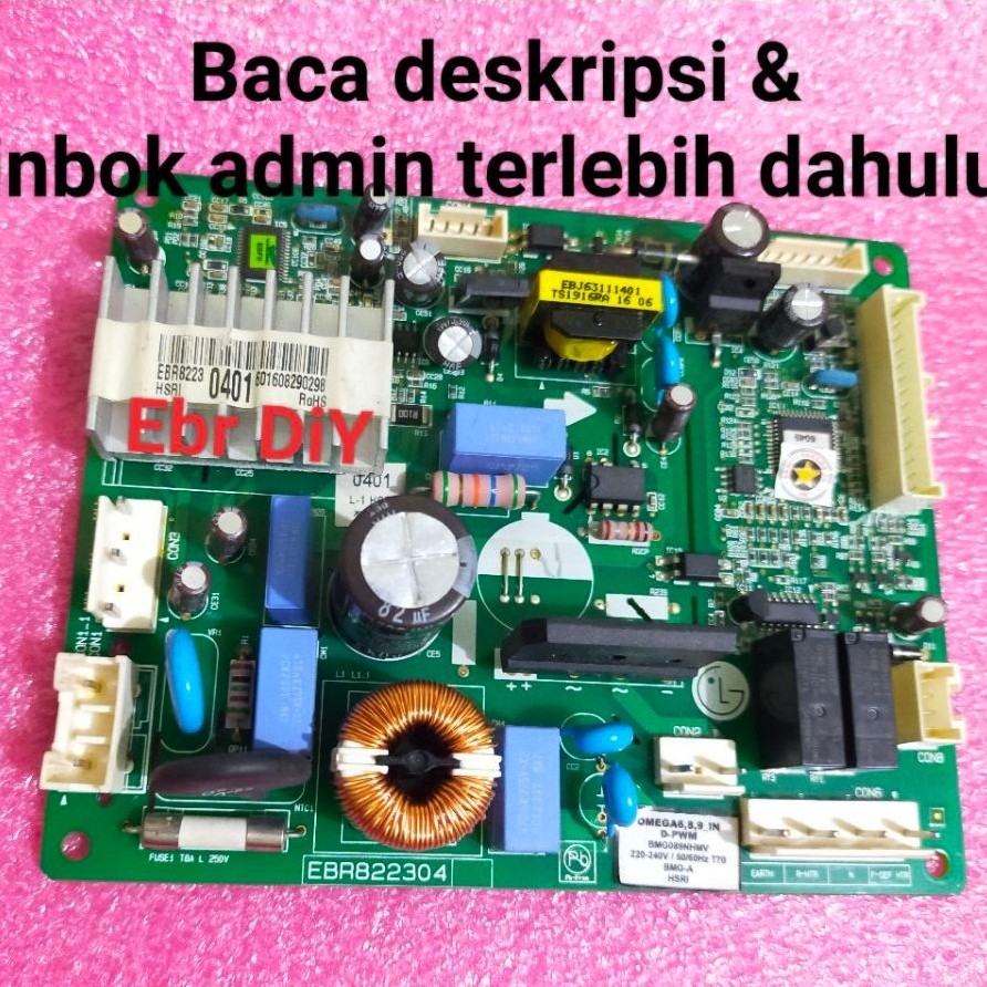 Ebr822304  0401  Modul kulkas lg inverter 2 pintu  Modul lg inverter 2 pintu  Modul lg 2 pintu inver