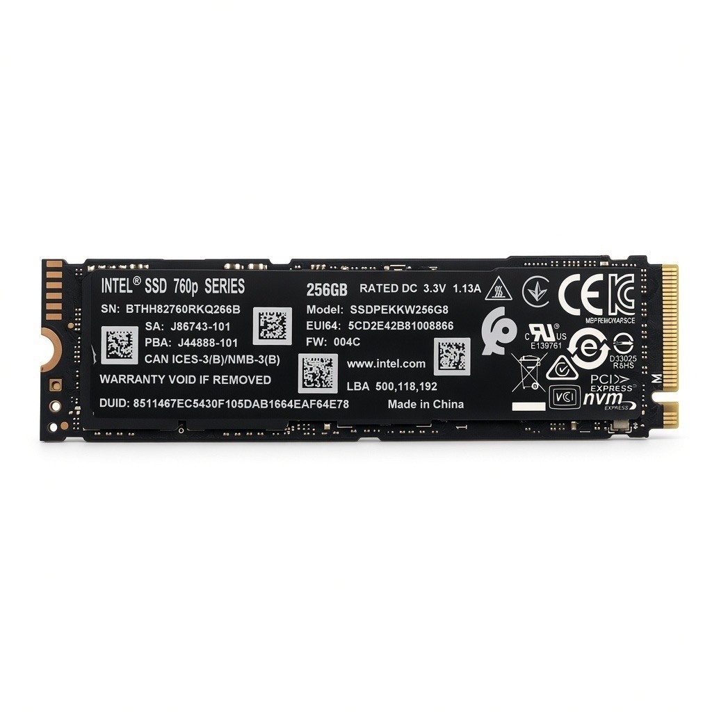 Intel 760p SSD NVMe