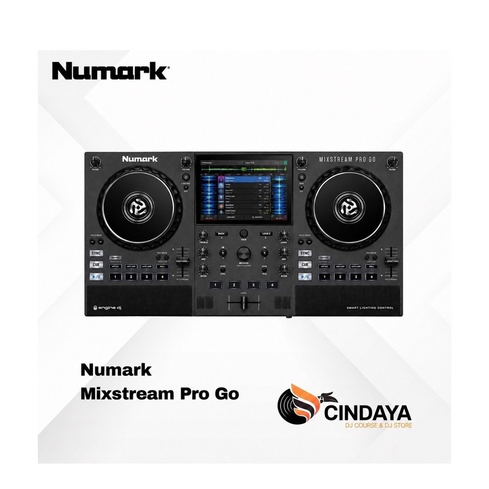NUMARK Mixstream Pro GO 100% Baru In Box Garansi Resmi 1 Tahun DJ Mixer