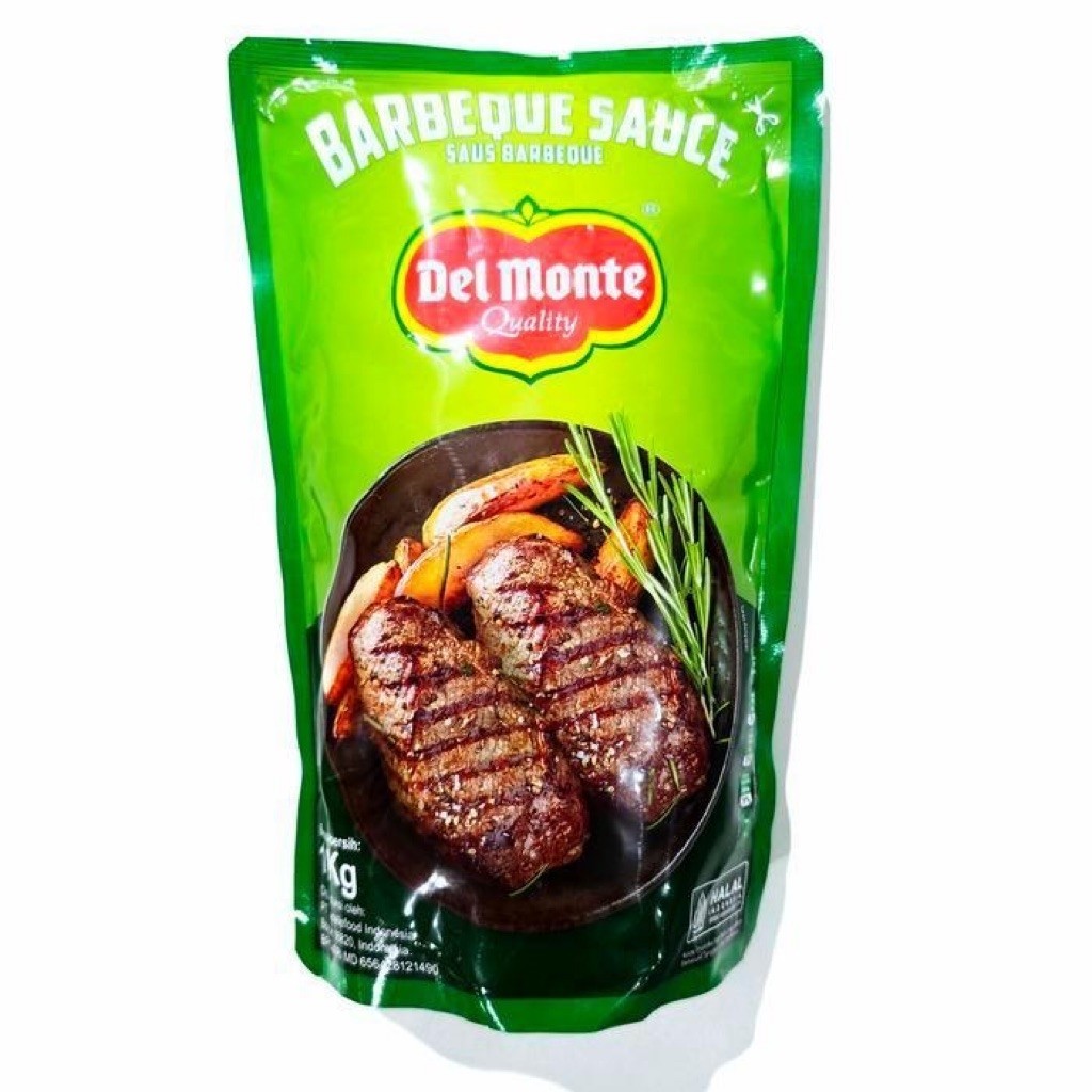 Delmonte Saus Barbeque - Saus Bbq Delmonte