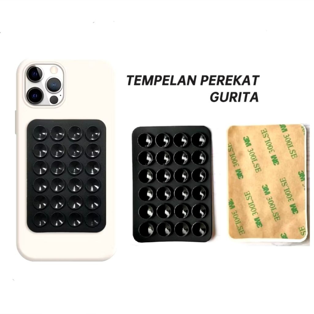 Holder gurita tempel / Tempelan gurita / tempelan / tempelan gurita lem 3m