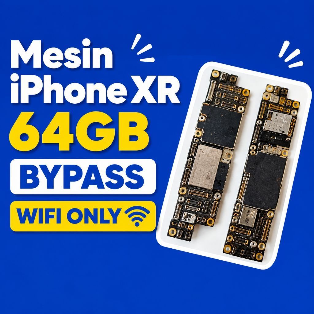 Mesin iPhone XR 64GB Bypass Wifi Only