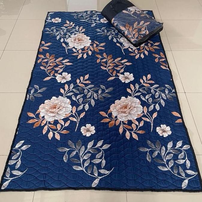 Karpet Quilting Motif Bunga Standar