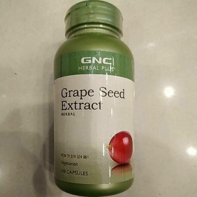 GNC grape seed extract (100) asli