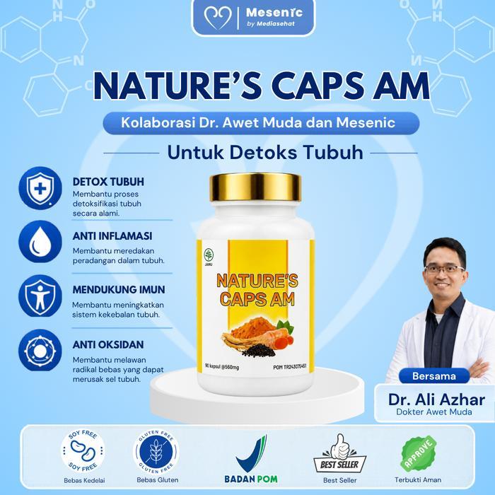 NATURE'S CAPS AM - KAPSUL KUNYIT DOKTER AWET MUDA