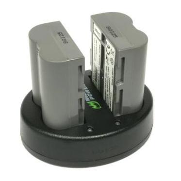 TERBARU - Wasabi Power Battery & Charger for Nikon EN-EL3e EN-EL3 ENEL3 ENEL3E EN EL3 EL3E Baterai D