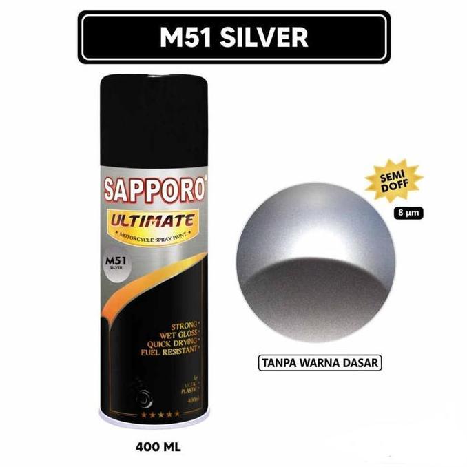 Pilox Sapporo Ultimate M51 Silver - 400Ml