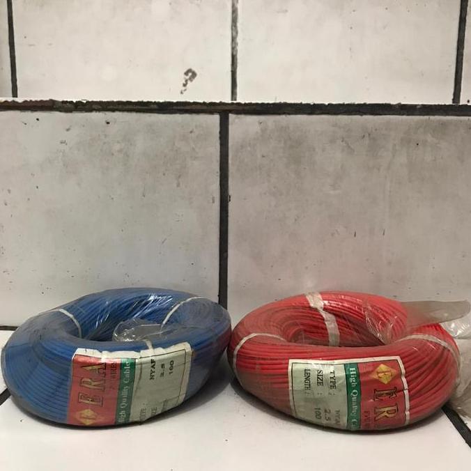 '+'+'+'+] Kabel Era Kabel Listrik Serabut / NYAF 2.50 MM ( 100 Meter ) 2.5 mm AL