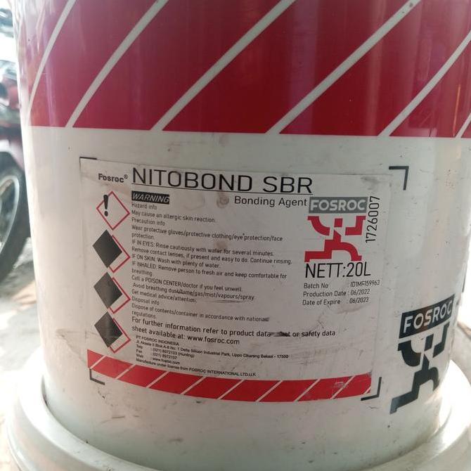 Fosroc Nitobond Sbradhesive Coatings Nitobond Sbr (Lateks) Fosroc.20L