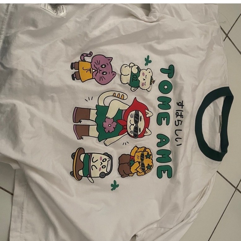 Kemeja Oversize Panjang Lengan Tome Ame