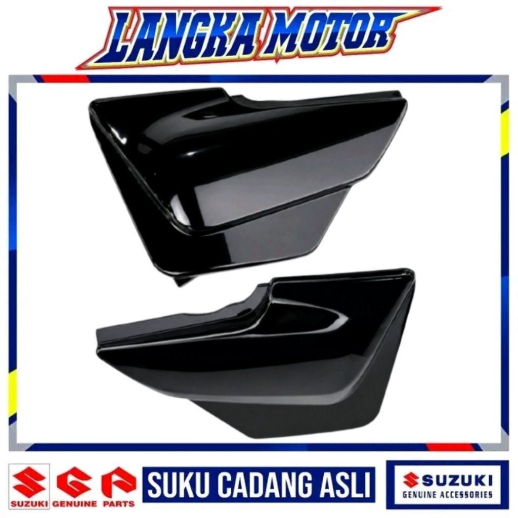 Thunder ORI SGP Sepasang Cover Tutup body aki Suzuki NEW THUNDER 125 HAK 2011-2015