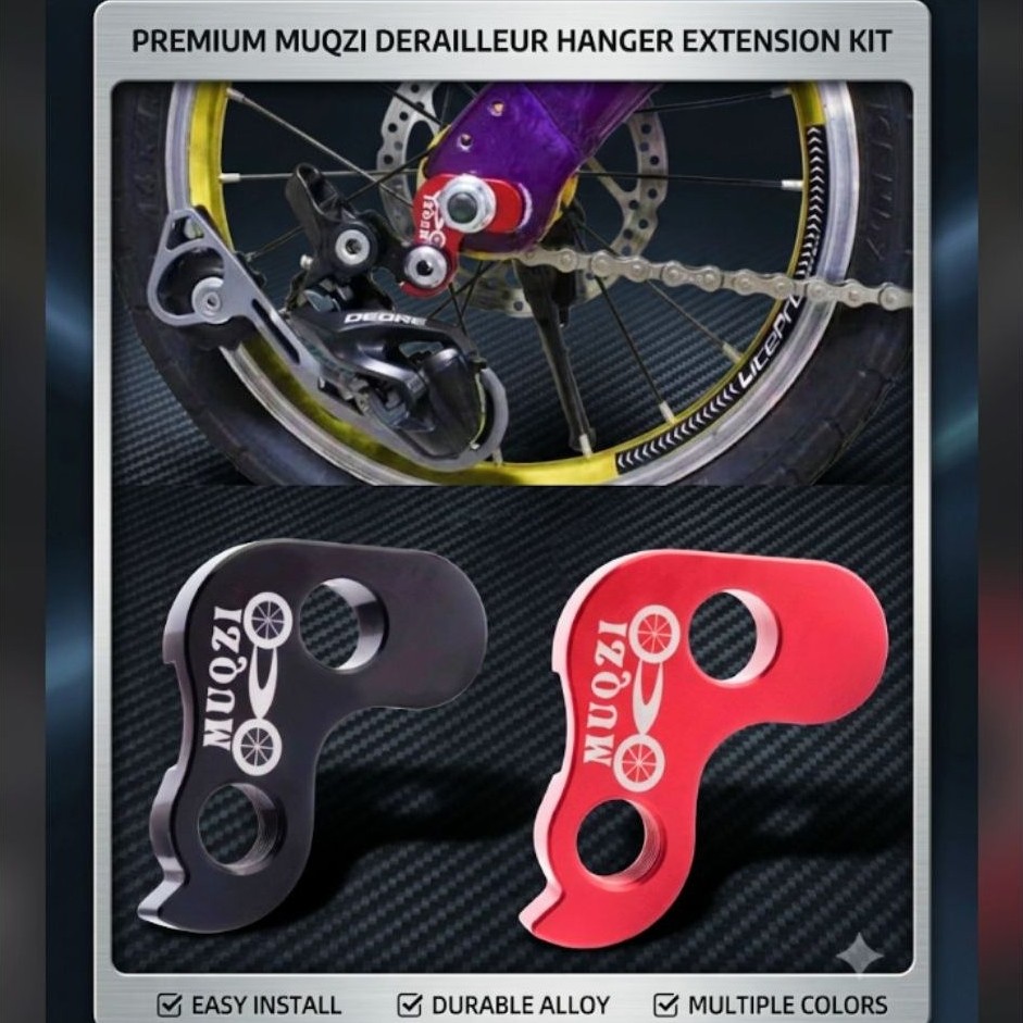 Hanger Anting RD Seli Goatlink Sepeda Lipat Rear Derailleur Muqzi Original Hanger Tail Hook Gantunga