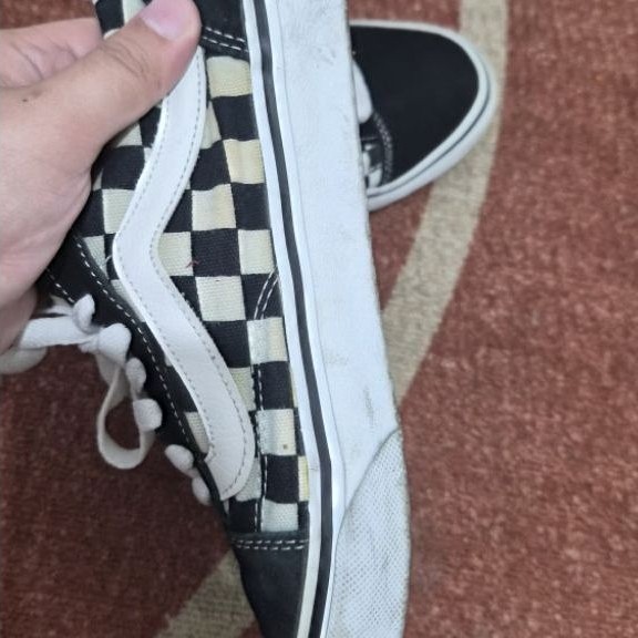 Sepatu vans checkerboard original second
