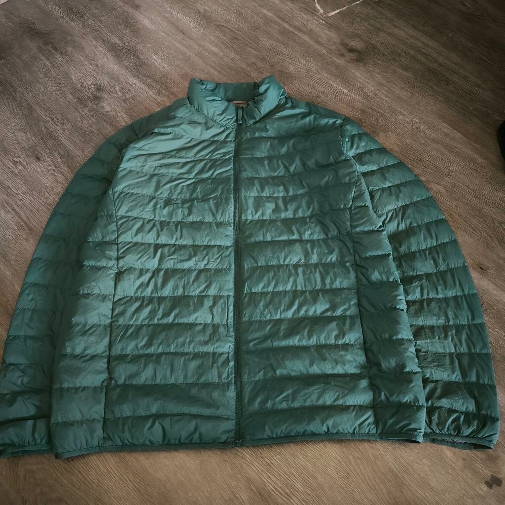 Bulang uniqlo ultralight down ijo