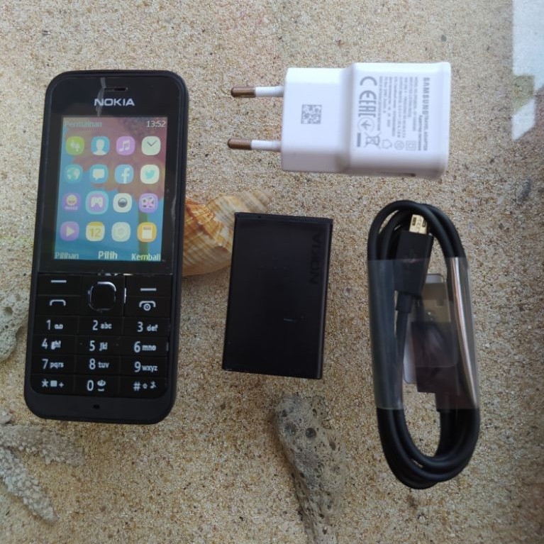 HP Jadul (Nokia) 220 MP3 KAMERA ORI GARANSI Handphone NORMAL