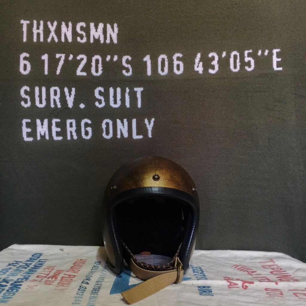 Helm Slimhead 500TX Gold Patina
