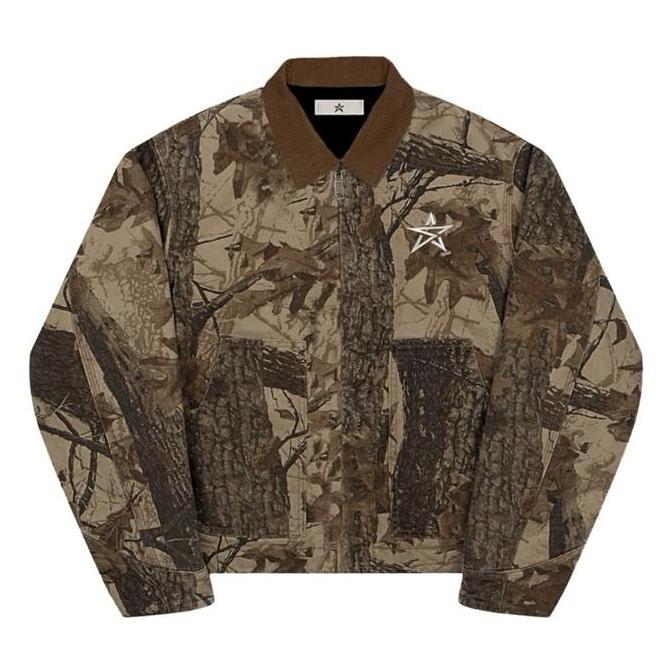 Sai - Cherry Work Jacket Realtree Boxy Bomber Jacket Oak Camo DSD