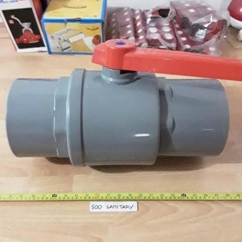 ] Ballvalve PVC Kdj 6" (6inch)/ Ball valve pvc 6 inch KDJ