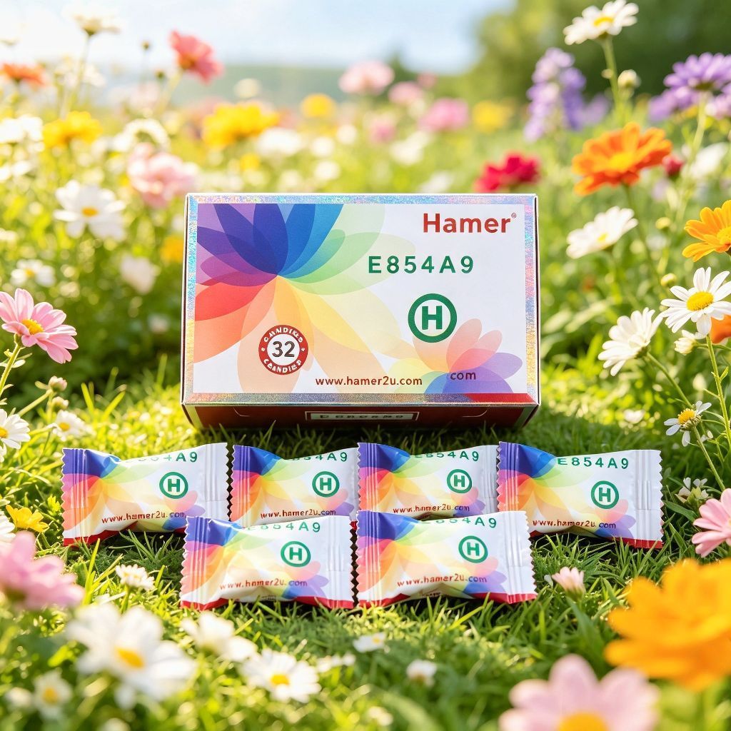 permen pelangi hamer 1box isi 32pcs