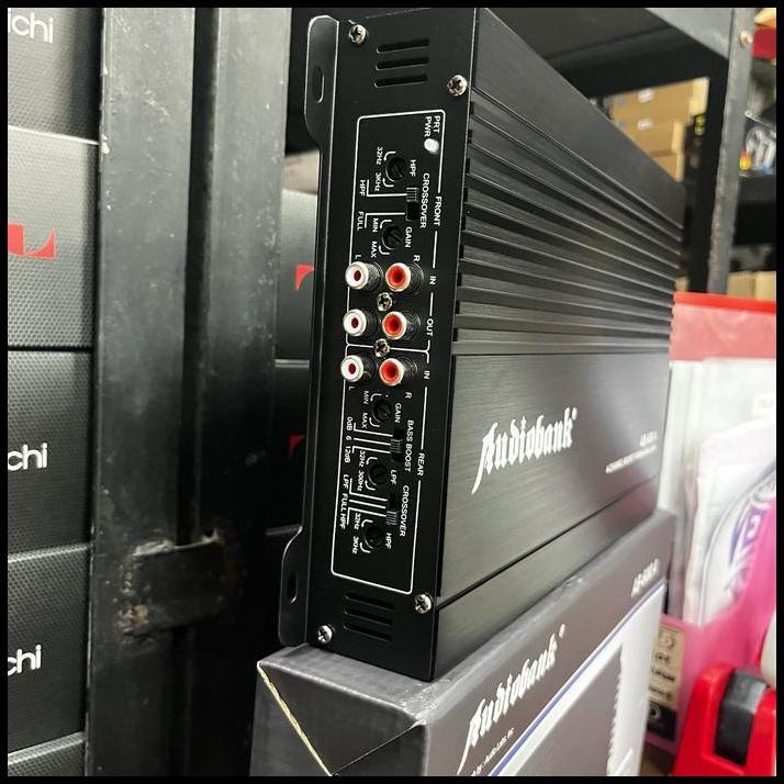 DISKON POWER AMPLIFIER 4 CHANNEL AUDIOBANK AB-600.4 / POWER MOBIL AMPLIFIER 
