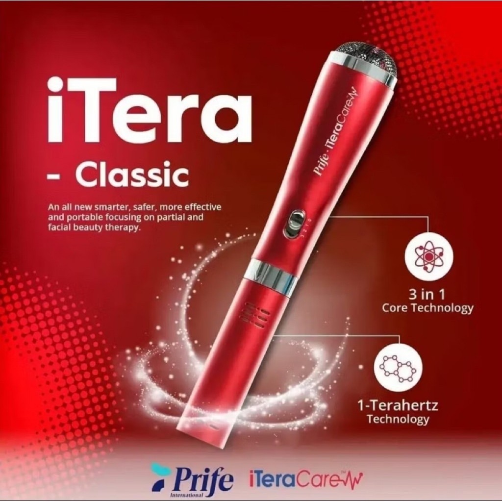 Alat Terapi Terahertz Blower Original - Merah, Cahaya Biru PRO, Standar, iTera Care