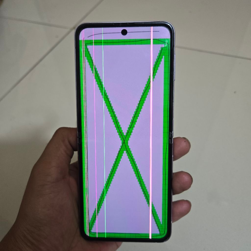 lcd samsung z flip 3 original