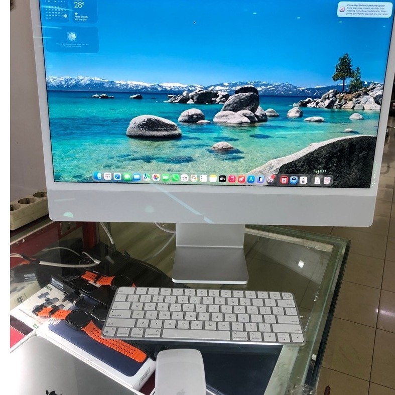 Apple Imac M3 24 Inch 8/256GB Second ex garansi resmi