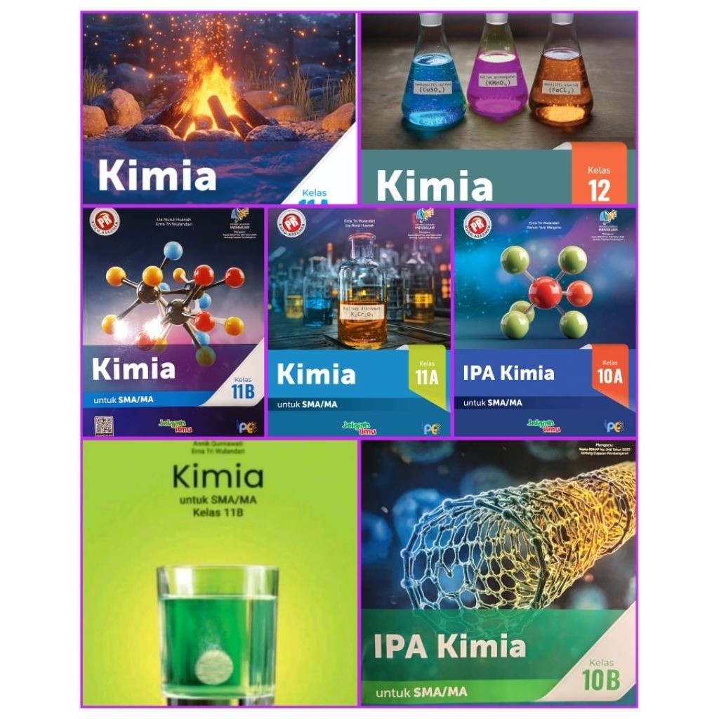 buku lks/pr kimia kelas 10 & 11 semester 2 tahun 2024/2025/2026