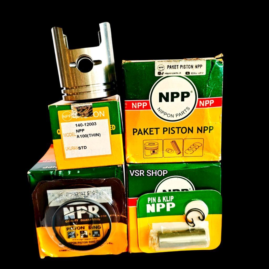 A100 NIPPON PARTS NPP PISTON KIT SUZUKI A100
