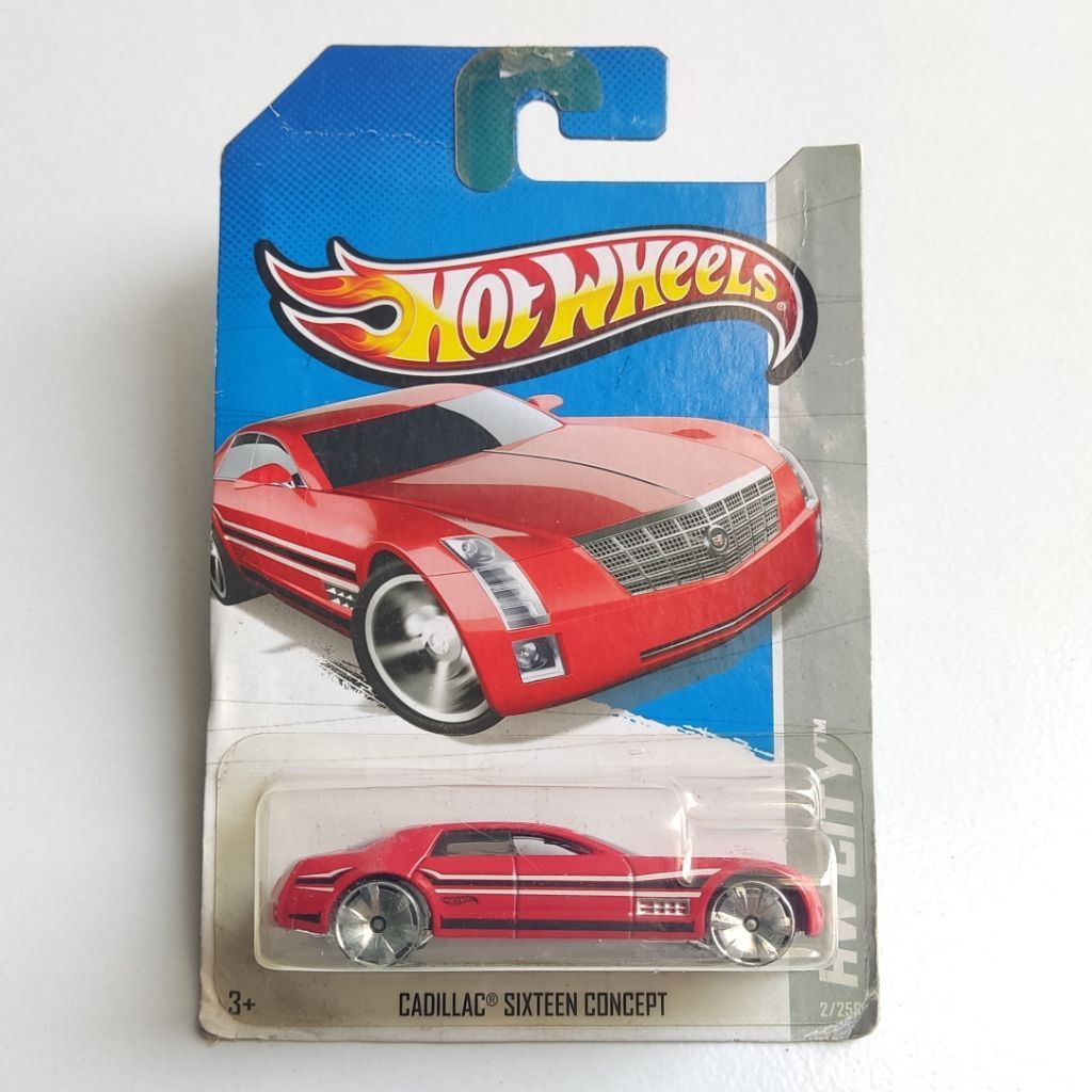Hot Wheels Cadillac Sixteen Concept Red Limited Edition Free Protektor - HW CITY