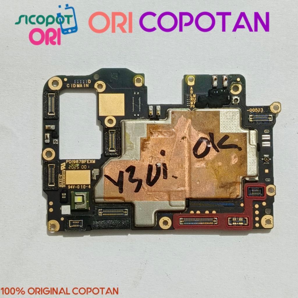 Mesin Vivo Y30i Ram 4/64 Hidup tanpa Pola. Minus Baca Deskrip